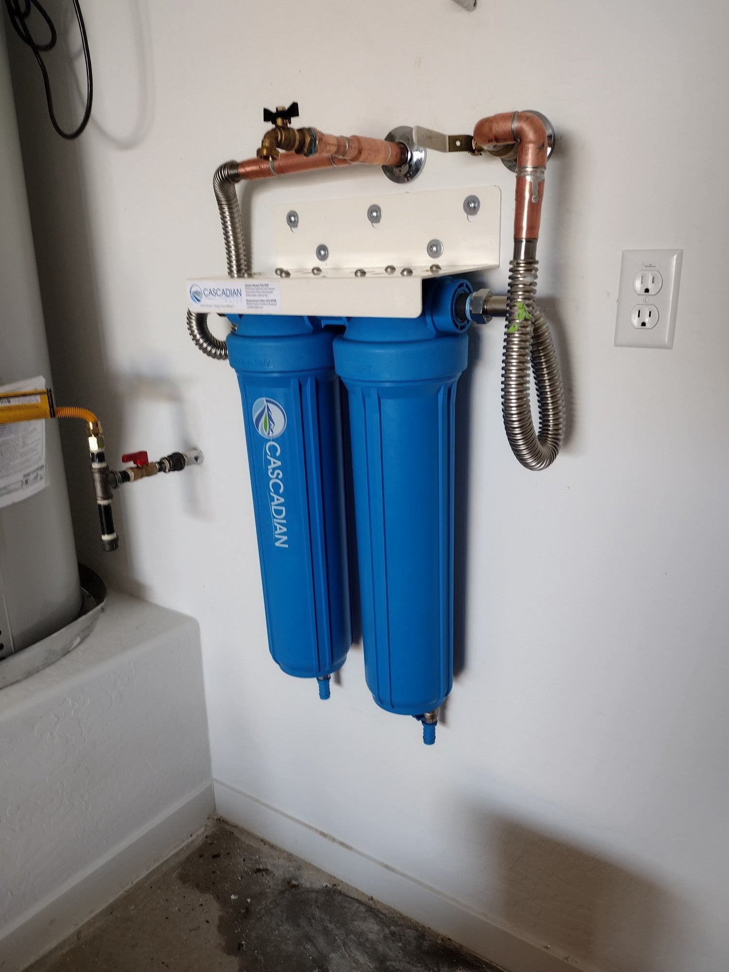 Installation of Cascadian Water ICS PolyHalt Softener