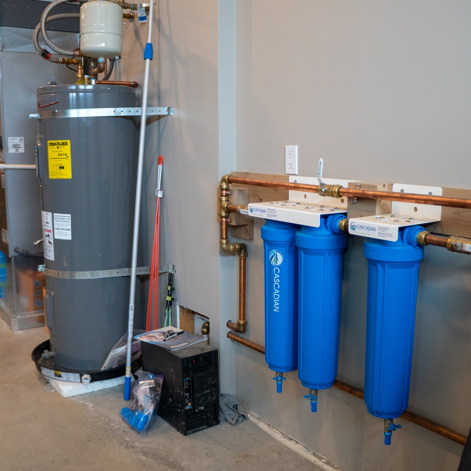 ICS STP & ICS HK WATER TREATMENT SYSTEM WITH POLYHALT