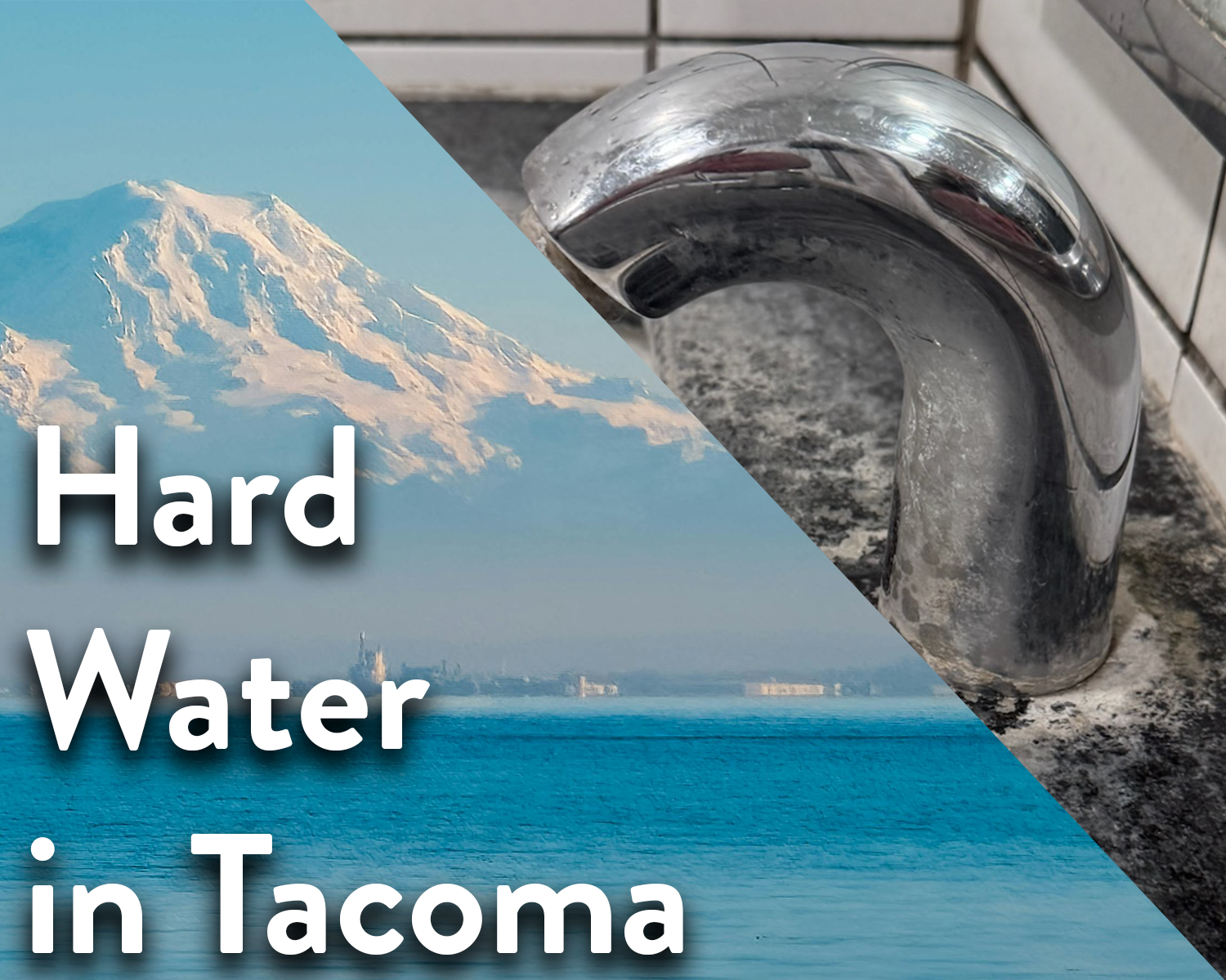 Hard Water In Tacoma, Crisp water from ranier can leave ugly marks on your appliances