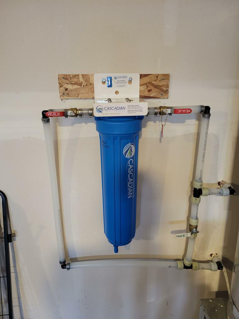 ICS-SPU PolyHalt® Softener and Sediment Filter - Point of Use