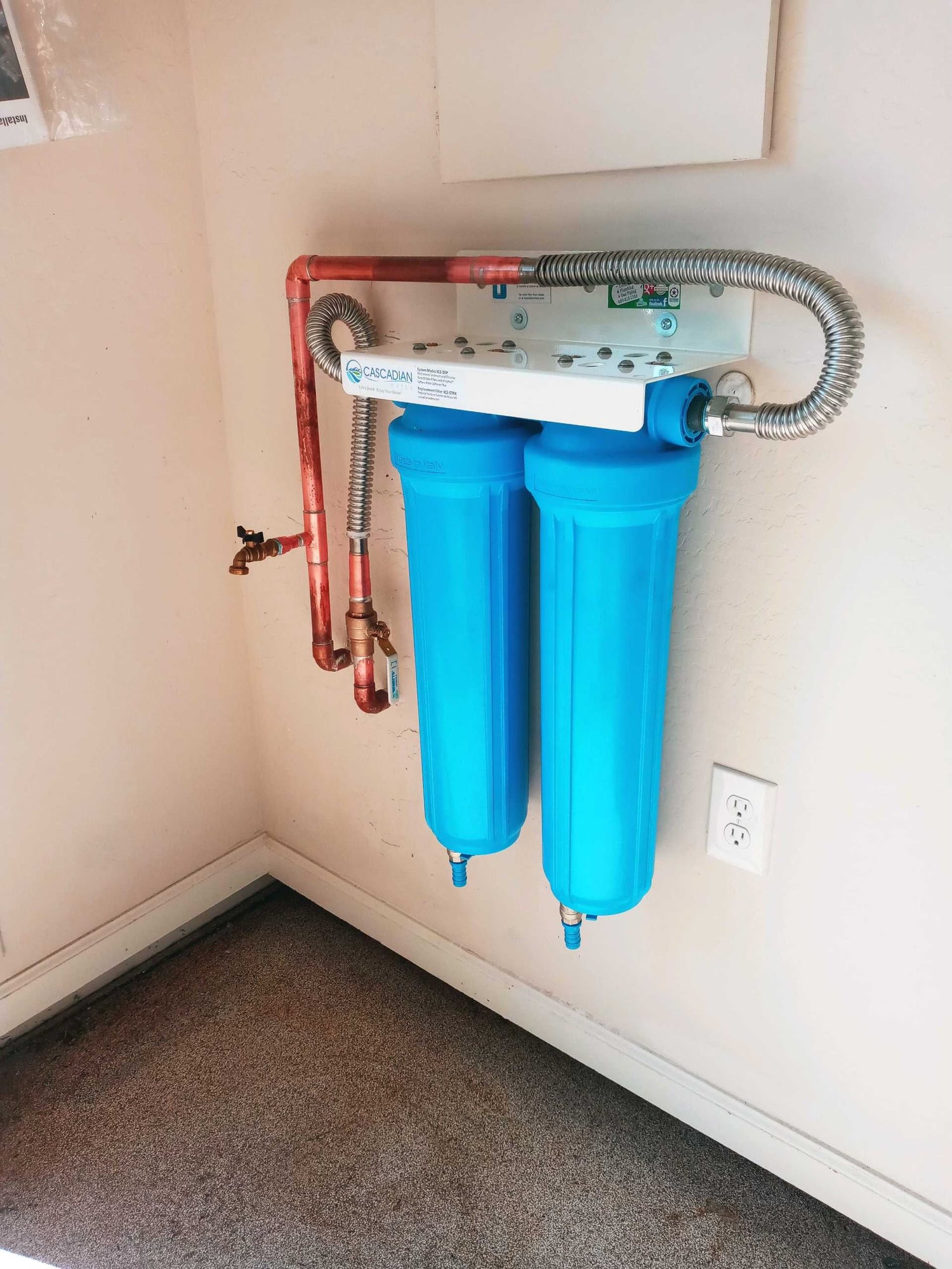 Installation of Cascadian Water ICS PolyHalt Softener