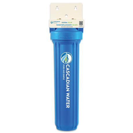 Salt Free PolyHalt water softener with activated carbon for taste and odor