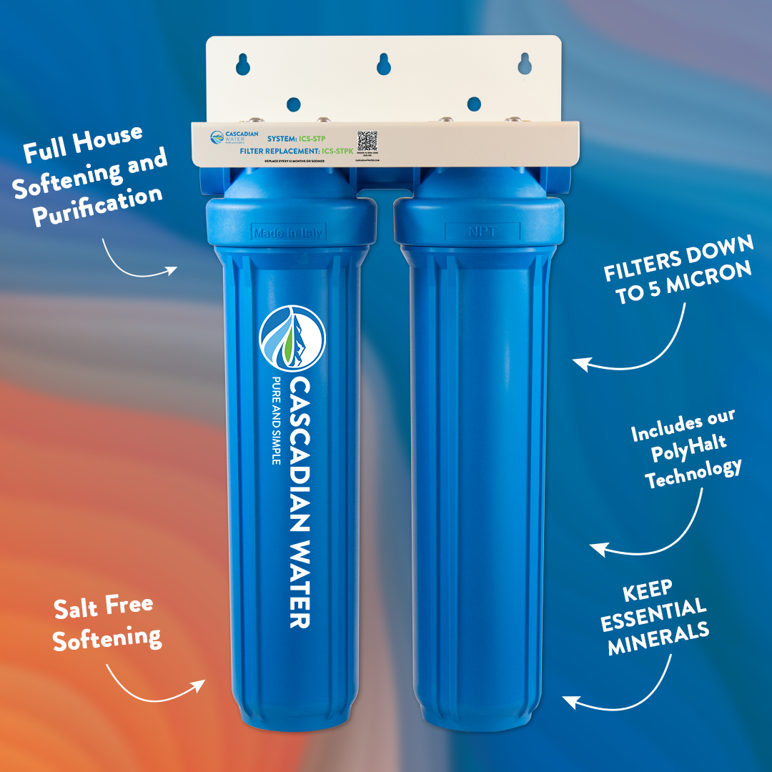 ICS-STP PolyHalt® Water Softener with Taste/Sediment Filters