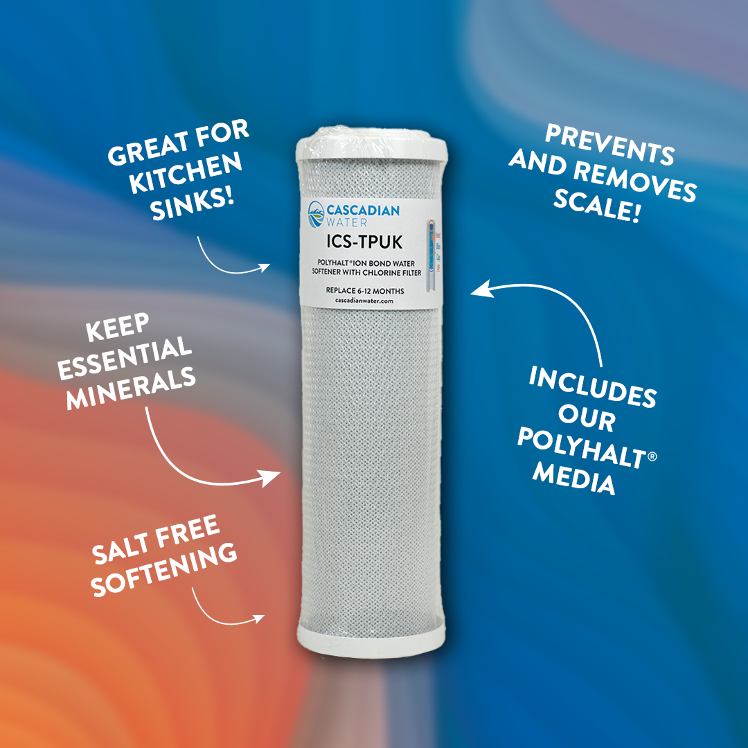 POU Activated Carbon and PolyHalt Softener Cartridge – Cascadian Water