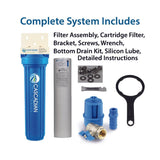 Cascadian ICS-H: Best Water Filter for Rotten Egg Smell - Complete Treatment System - Cascadian Water