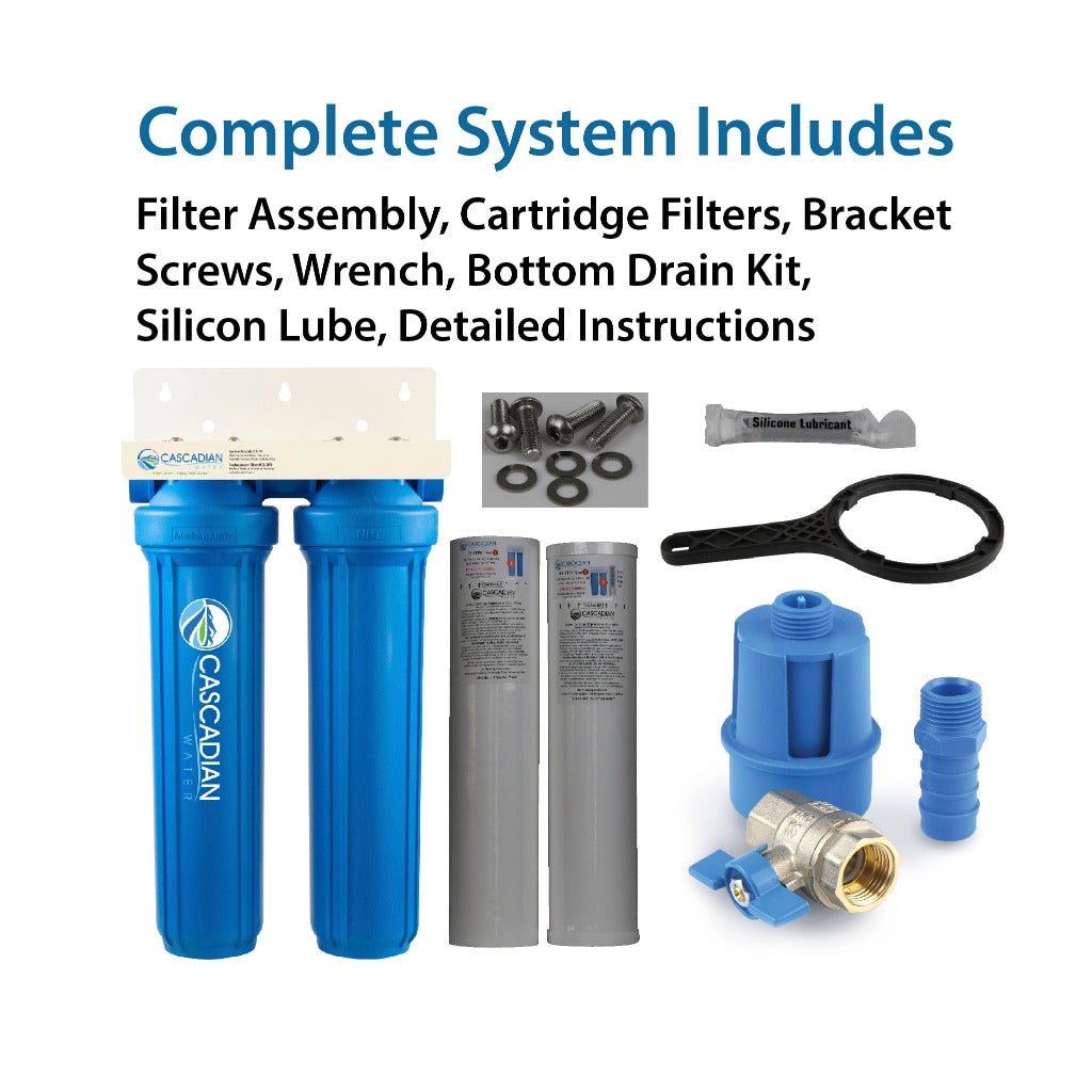 ICS-STP: Sediment, Carbon, and PolyHalt® Filtration System - Complete Treatment System - Cascadian Water